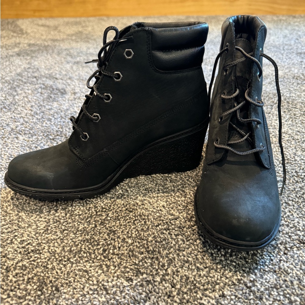 Timberland black boots